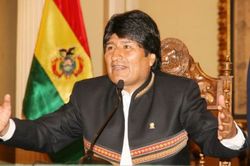 Boliviens Präsident Evo Morales / Foto: agencia pulsar